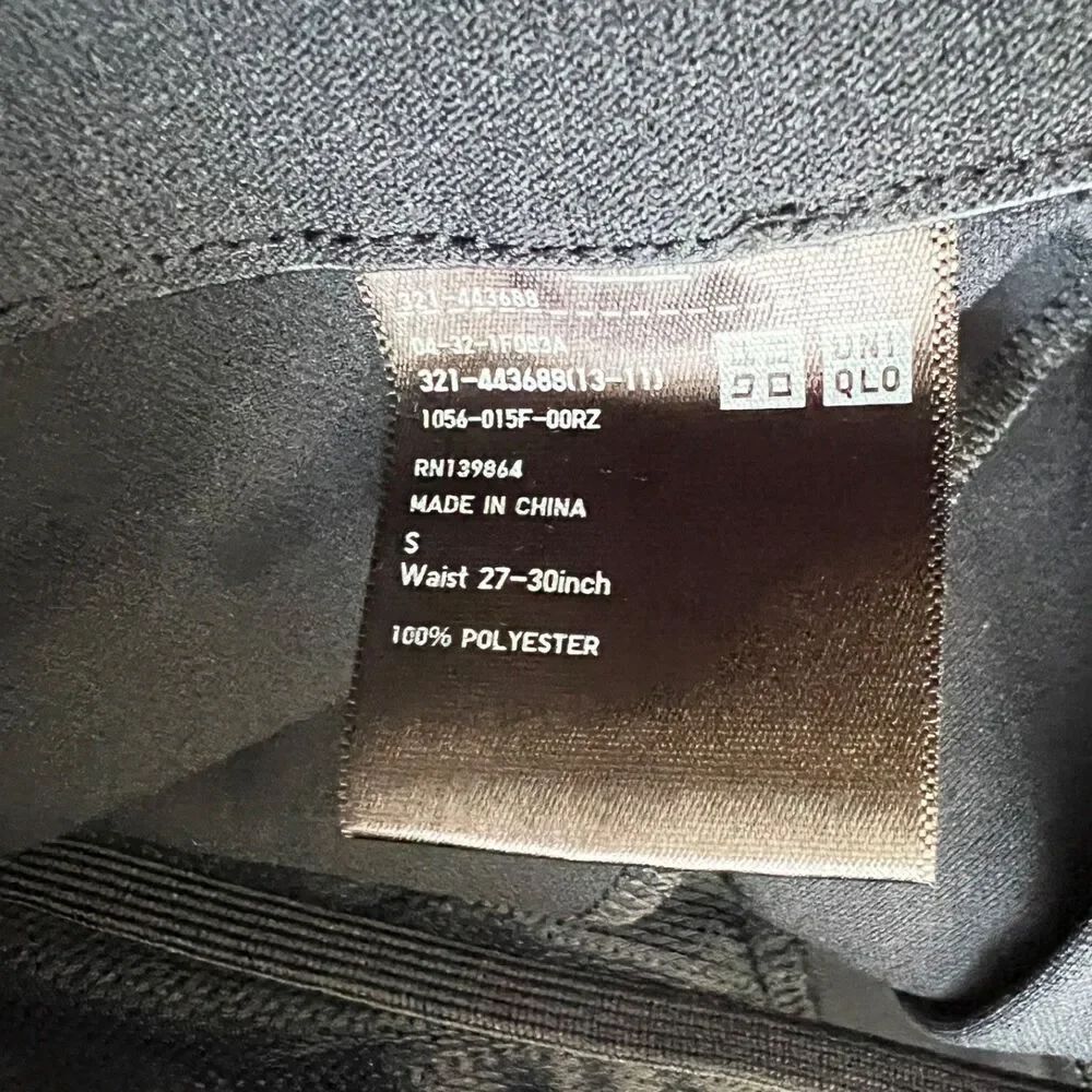 Uniqlo Smart Ankle Pants Men's Size S (27-30in) Navy Blue
